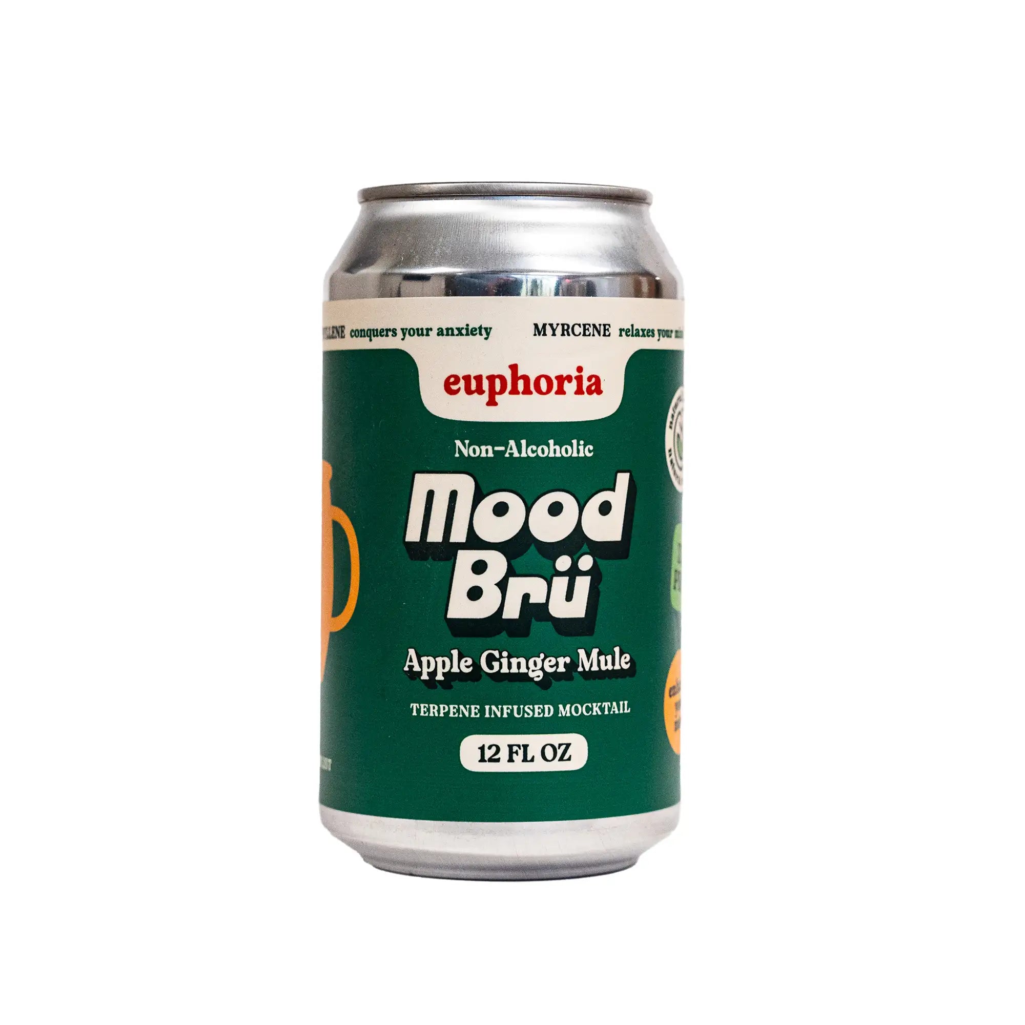 MoodBru Apple Ginger Mule - Refreshing Non-Alcoholic Cocktail Mix for Mocktails & Parties | Perfect for Summer BBQs, Girls' Night In & Healthy Lifestyle