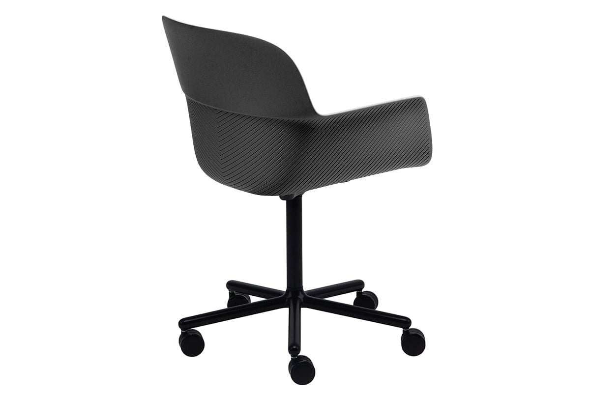 Tommy Tub Plastic Chair with Swivel Base - Durable Outdoor & Indoor Seating for Patio, Poolside, and Garden Relaxation
