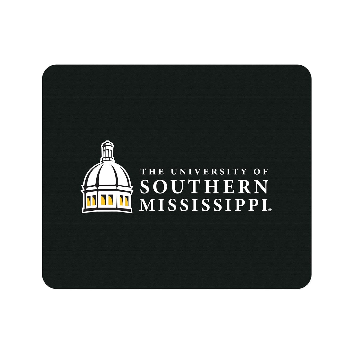 Southern Mississippi University Mouse Pad - Non-Slip Fabric Gaming & Office Desk Mat with Floral Lace Design - Perfect for Work, Gaming & Computer Use