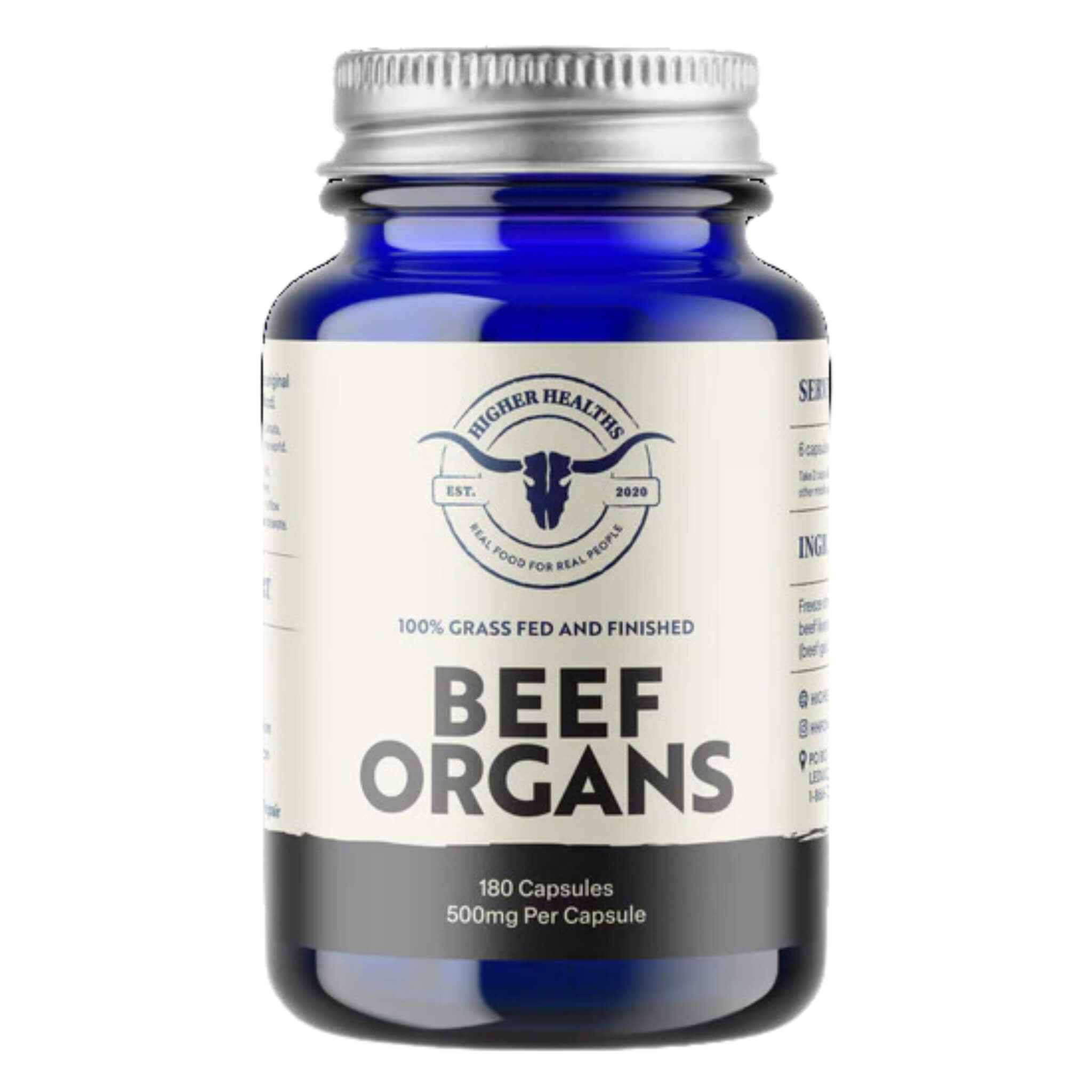 100% Grass Fed & Finished Beef Organs - Nutrient-Rich Superfood for Keto, Paleo & Carnivore Diets - Perfect for Smoothies, Soups & Homemade Pet Food