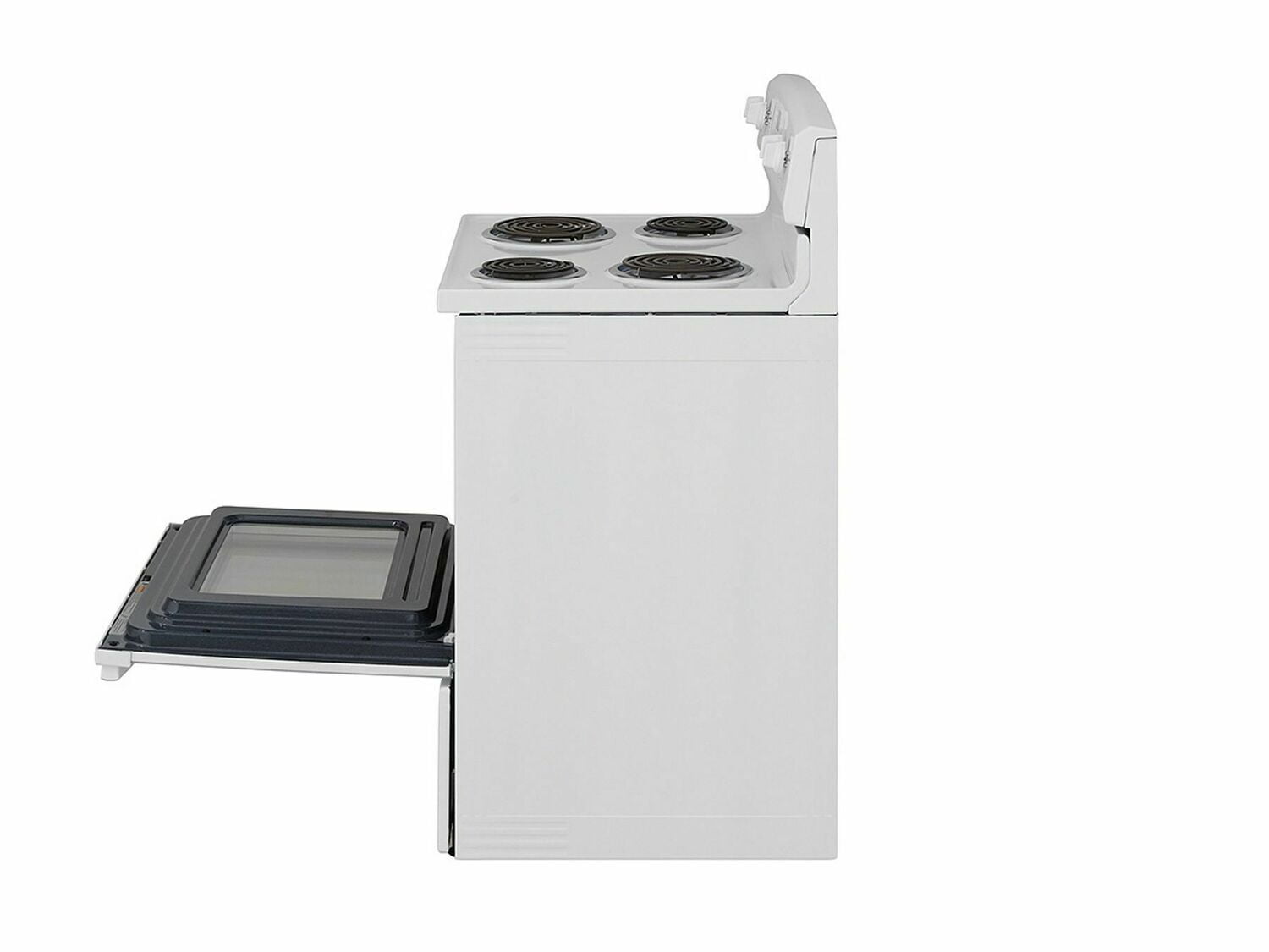 Amana ACR4503SFW 30 Inch White Electric Range with Self-Cleaning Option - Perfect for Modern Kitchens & Home Cooking