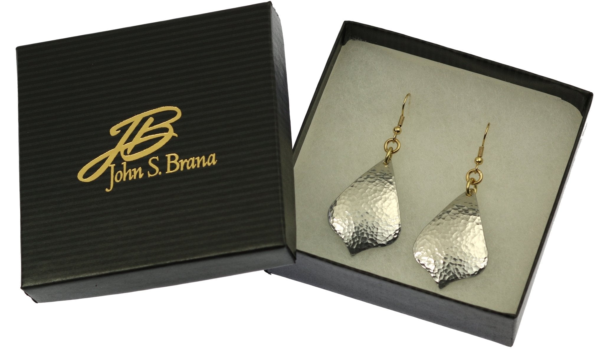 Handmade Hammered Aluminum Arabesque Drop Earrings for Women - Boho Chic Jewelry for Parties, Weddings & Everyday Wear