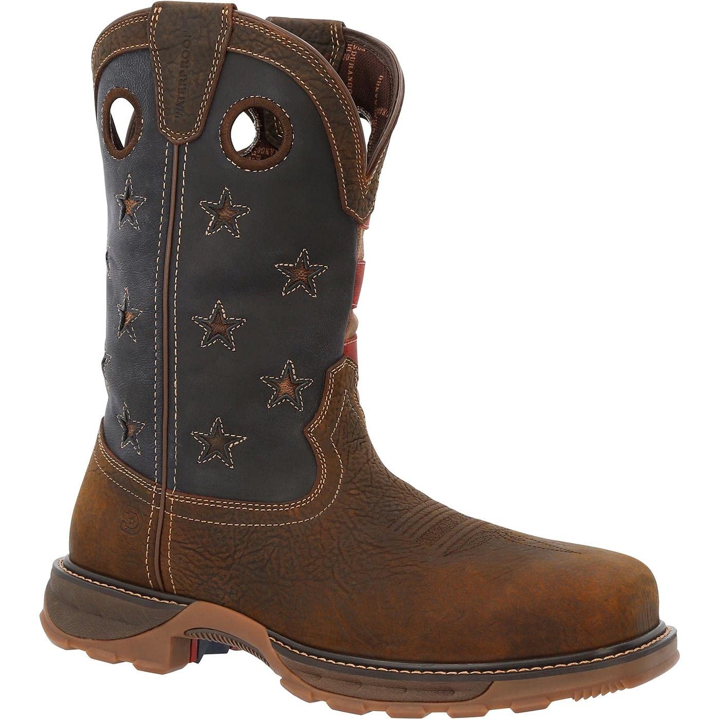 Durango Men's Maverick Xp Western Boot - Durable Cowboy Boots for Men, Comfortable Work & Riding Boots with Slip-Resistant Sole | Perfect for Ranch Work, Horseback Riding & Country Fashion