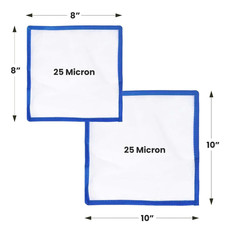 Premium Rosineer Ice Bubble Hash Extraction Filter Bags Set - 10 Gallon (5-Pack) for Cannabis Concentrate Making | Perfect for Home & Commercial Hash Production