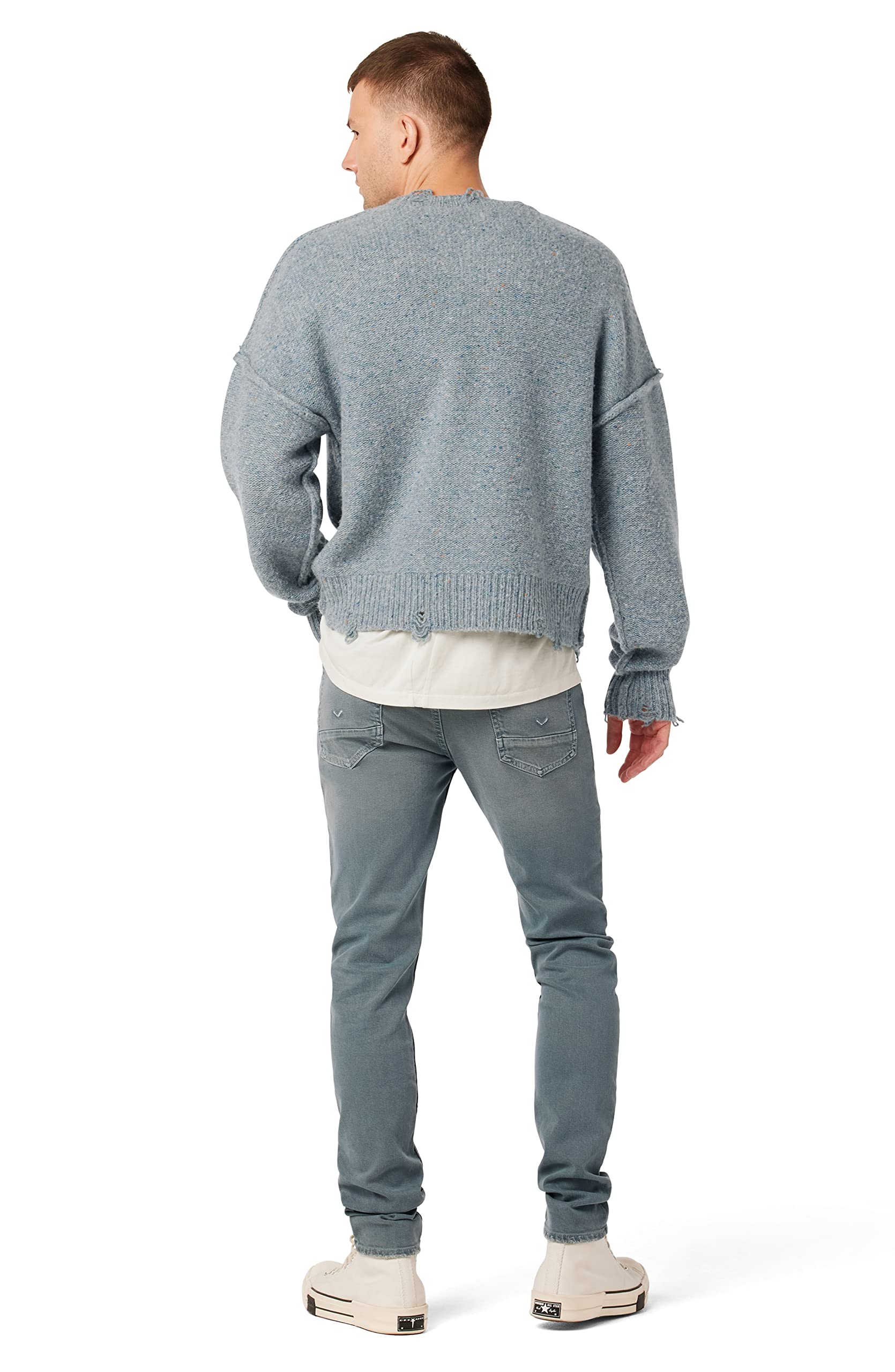 HUDSON Men's Axl Slim Fit Stretch Denim Jeans - Comfortable & Stylish for Casual Wear, Work & Everyday Outfits