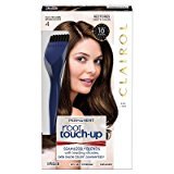 Dark Brown Hair Touch Up Spray (4-Pack) – Quick & Easy Root Concealer for Gray Coverage, Perfect for Home Use & Travel