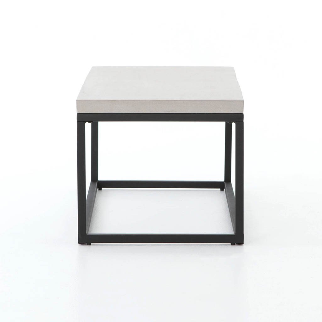 Maximus Modern Coffee Table - Natural Concrete Finish for Living Room, Lounge & Office Decor