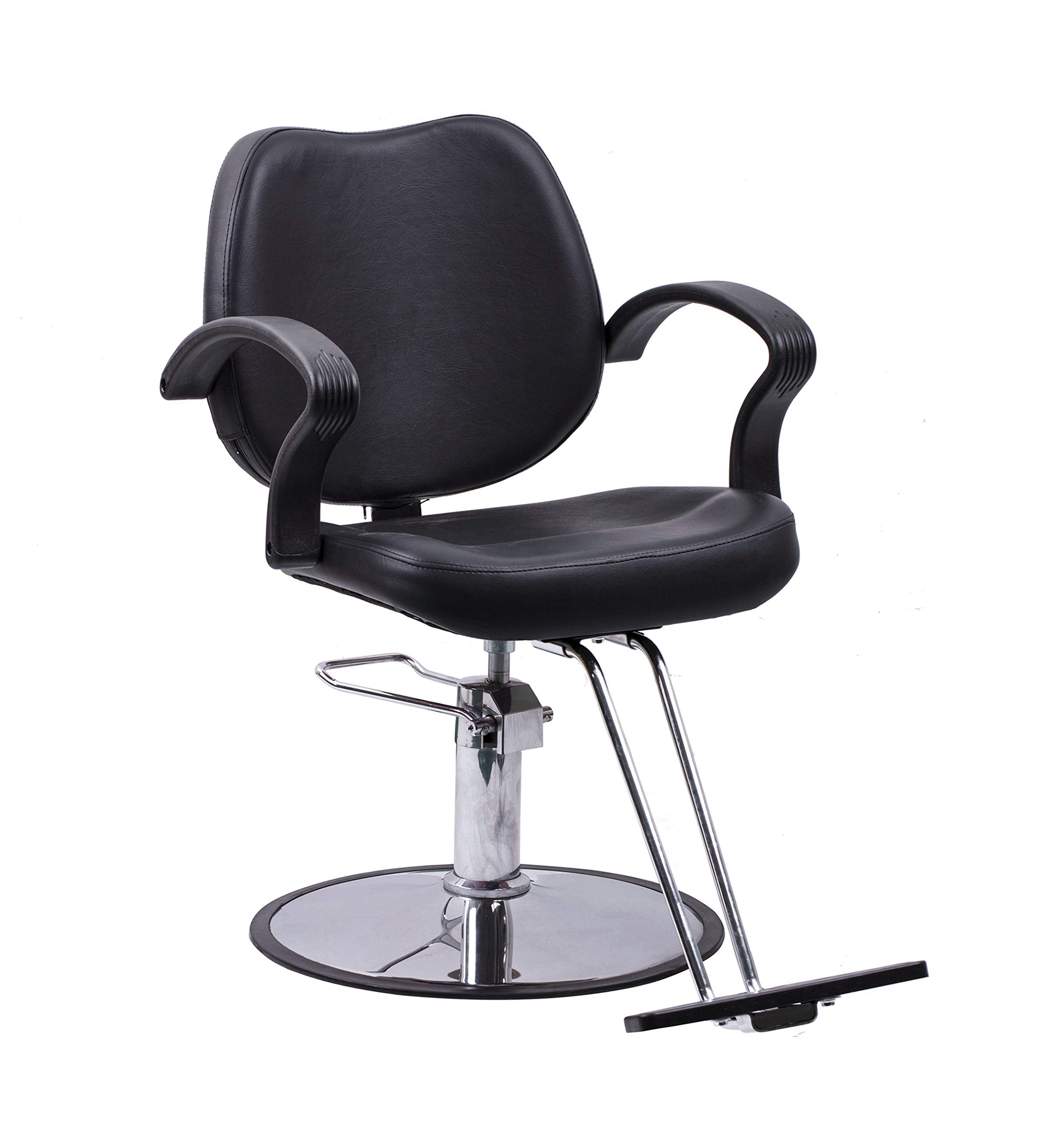 Professional Hydraulic Barber Chair - 360° Swivel Styling Salon Chair for Haircuts & Shaves | Durable Beauty Spa Equipment for Barbershops & Home Use