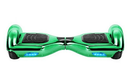 Chrome 6.5 Inch Hoverboard Electric Self-Balancing Scooter for Kids & Adults - Perfect for Commuting, Indoor/Outdoor Fun & Gift Giving