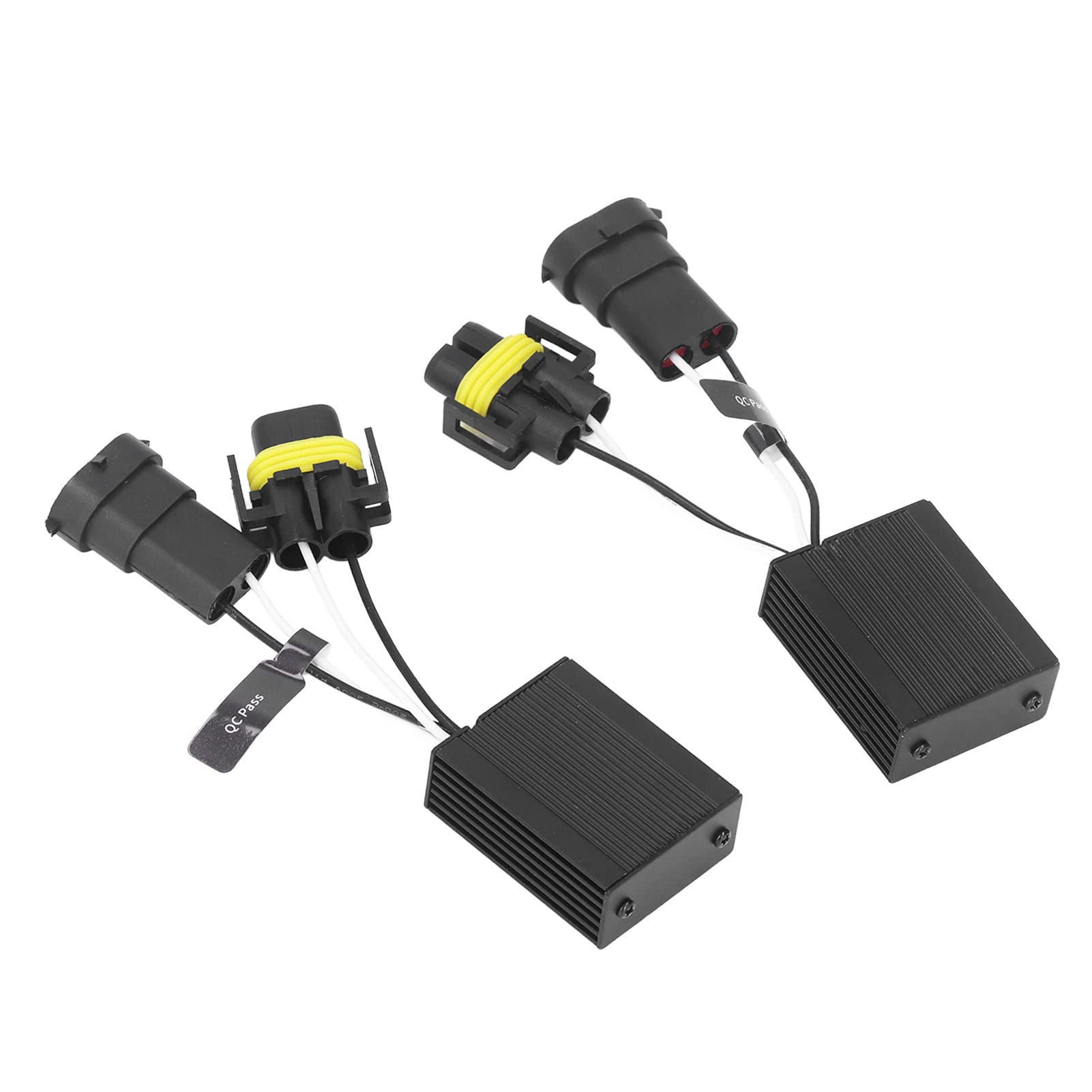 LED Decoder Plug and Play - Aluminum Alloy LED Light Resistor for Troubleshooting LED Lights | Perfect for Car, Home & DIY Lighting Projects
