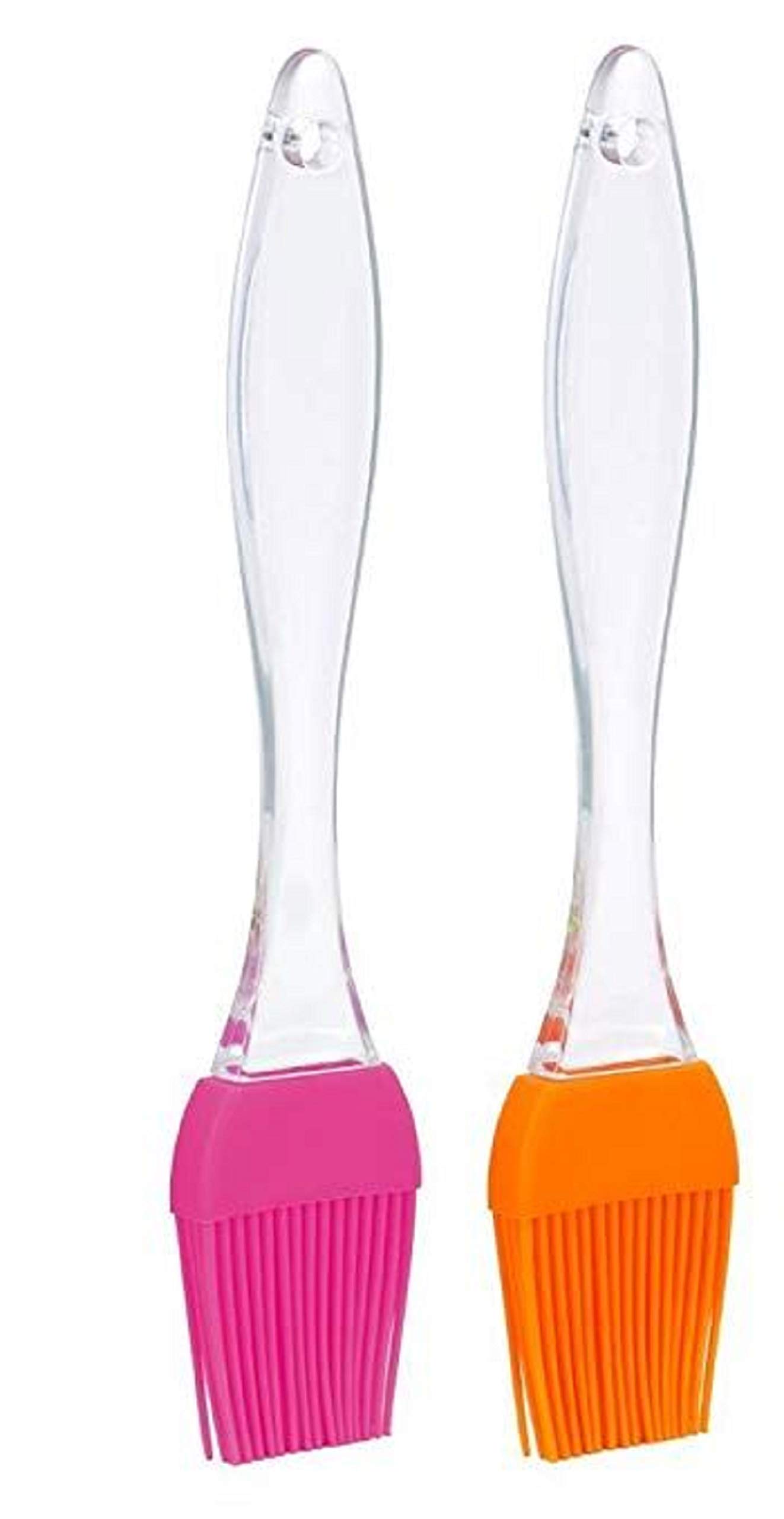 DOMUM Silicone Oil Cooking Brush for Grilling, Baking, BBQ, Tandoor - BPA-Free, Heat-Resistant Kitchen Brush (Pack of 1) - Perfect for Basting Meats, Vegetables, and Marinades