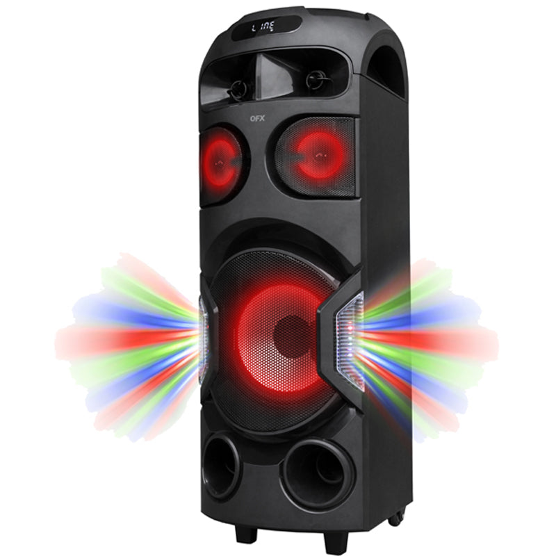 QFX PBX 1012 Professional Wireless Microphone System - Ideal for Karaoke, Public Speaking & Live Performances