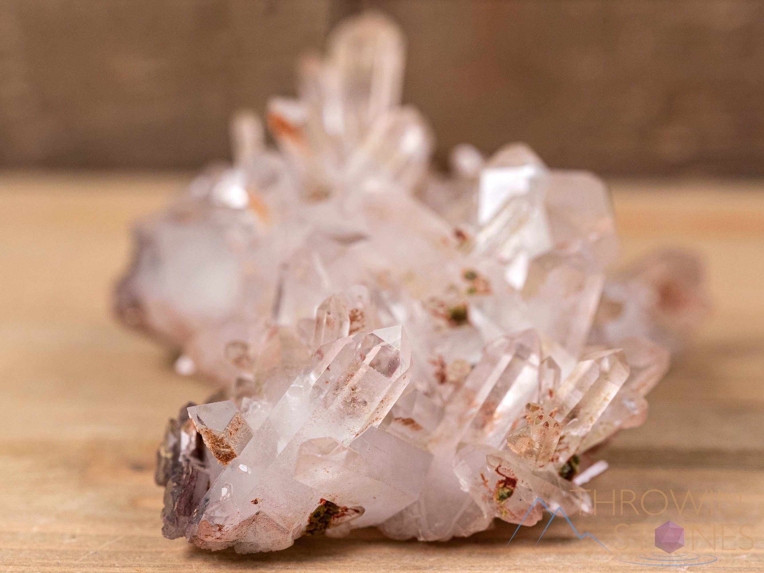 Messina Quartz with Hematite, Epidote, Piemontite - Natural Raw Crystal Cluster for Home Decor, Housewarming Gift & Healing Stones | Perfect for Meditation, Feng Shui & Spiritual Healing