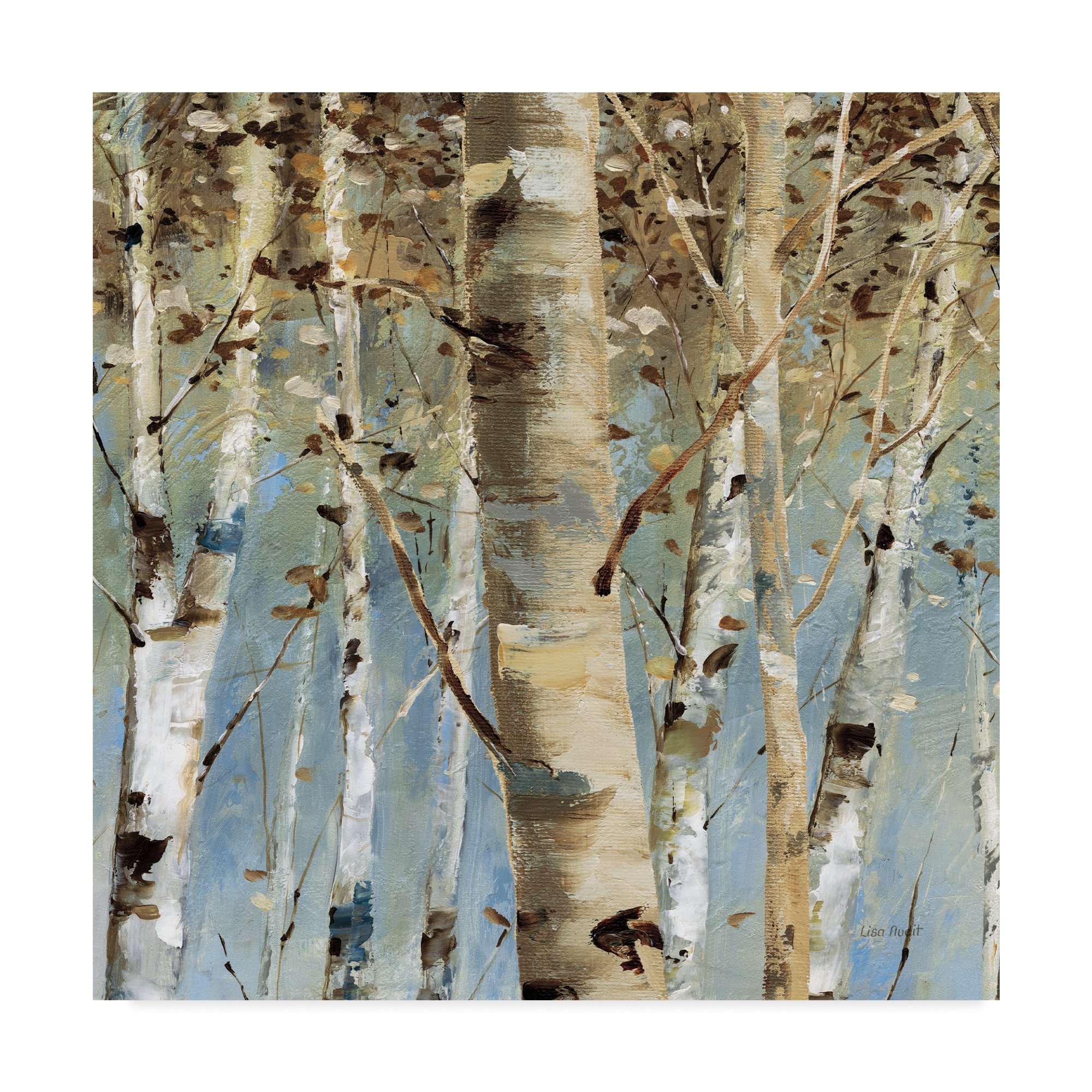 Trademark Fine Art Lisa Audit Multicolor Canvas Painting - Perfect for Living Room, Bedroom & Office Wall Decor