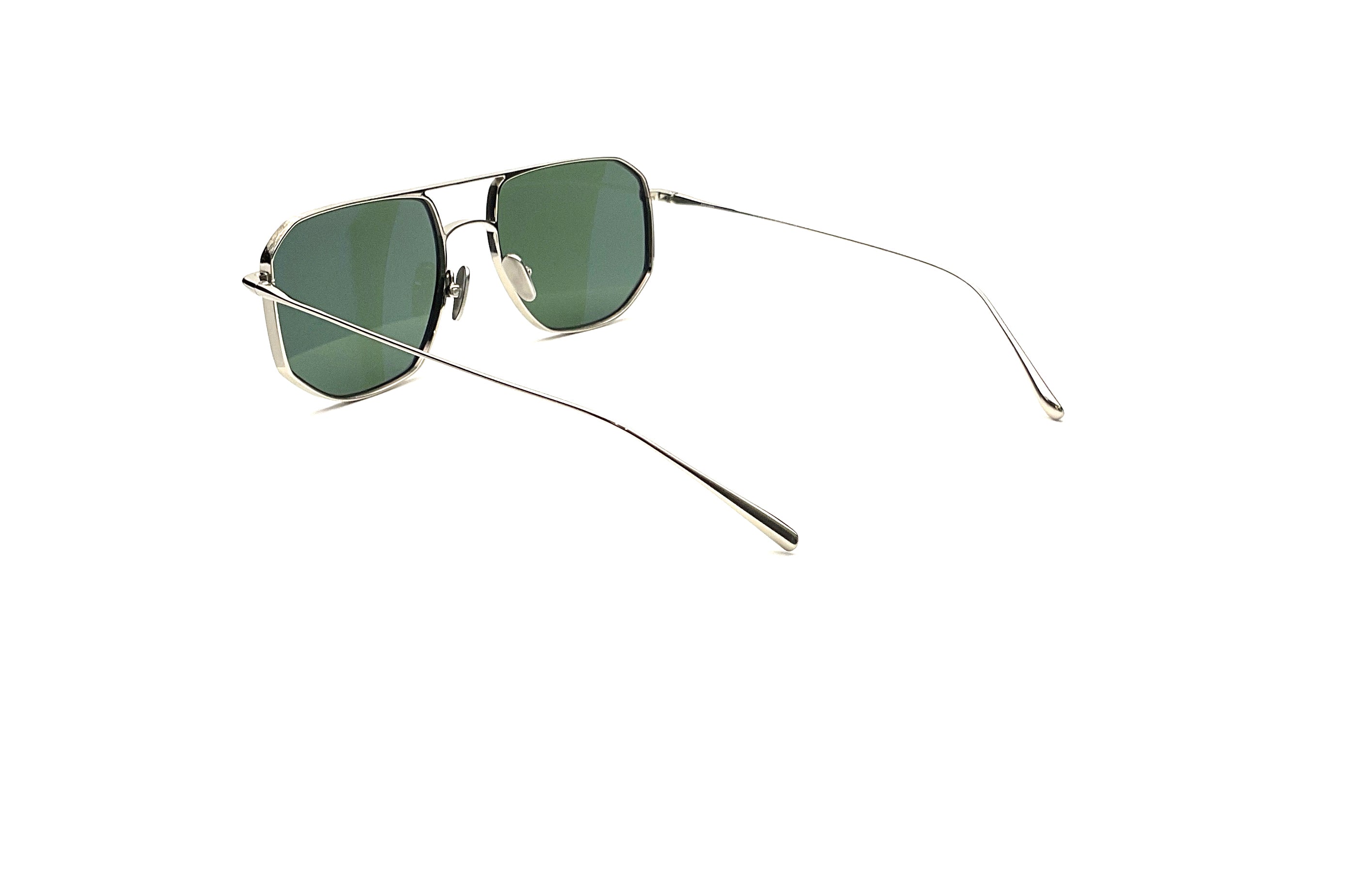 BRETT Eyewear Hughy Sun Silver Sunglasses for Men & Women - UV Protection, Polarized Lenses - Perfect for Beach, Driving & Outdoor Activities