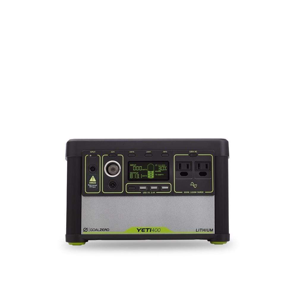 Goal Zero Yeti 400 Lithium Portable Power Station - Solar Generator for Camping, RV, Emergency Backup & Off-Grid Power Supply