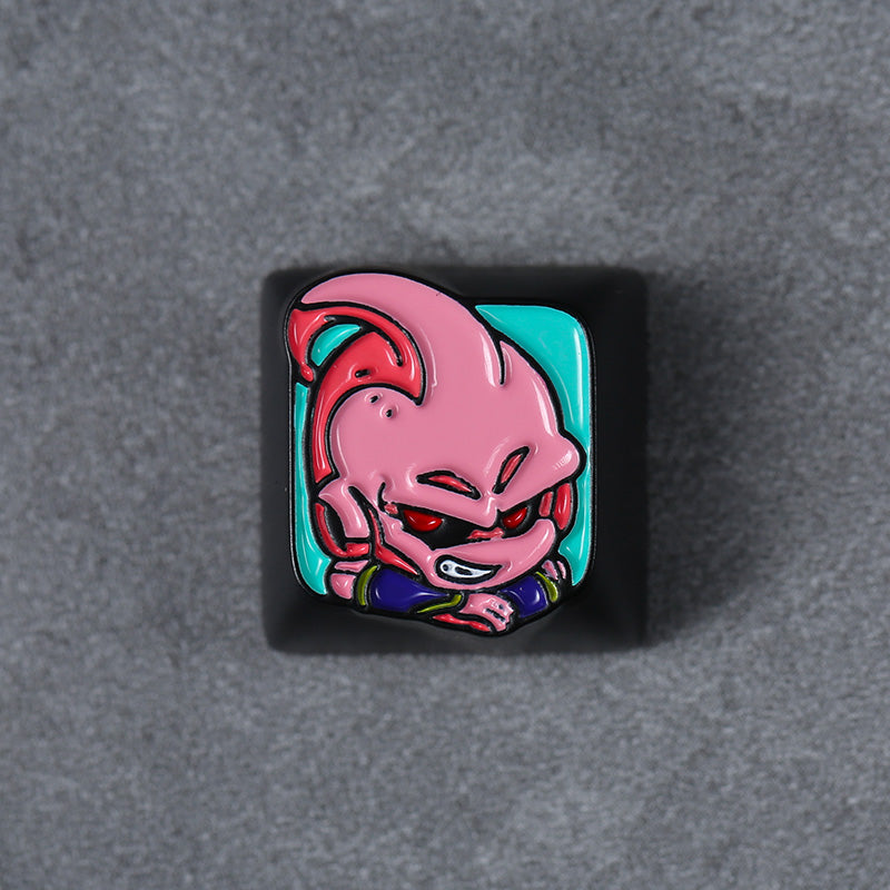 Premium TAC DRAGON BALL Anime Themed Aluminum Artisan Keycaps - Custom Mechanical Keyboard Accessories for Gaming & Office Use