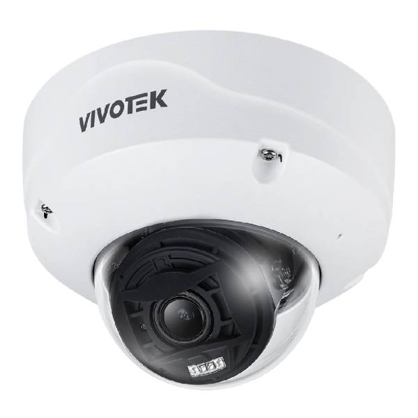 Vivotek FD9387-FR-V2 5MP Dome Security Camera with Fixed Lens - Indoor/Outdoor Surveillance for Home & Business Security
