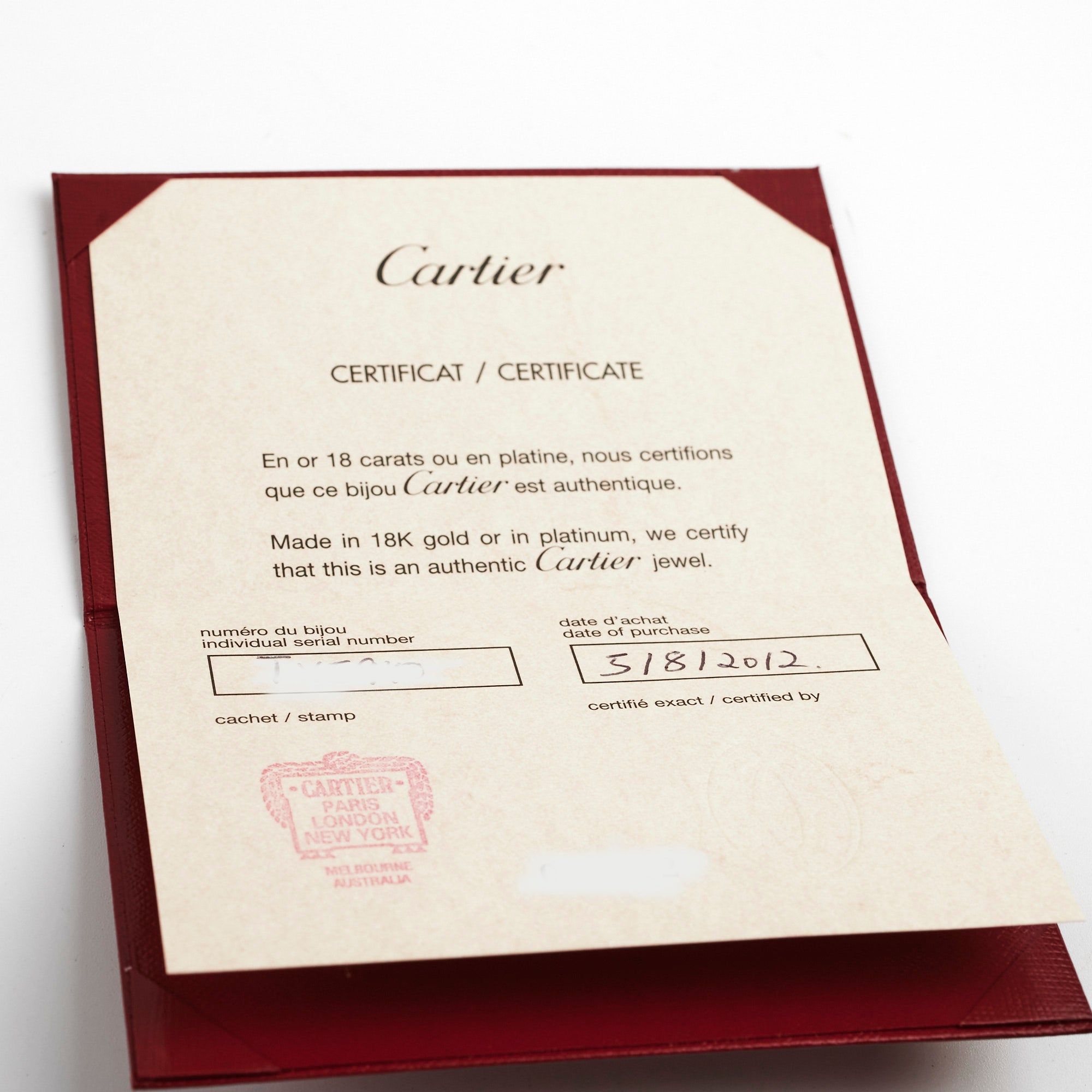 Cartier Love Baby Love Necklace - 18K Gold Plated Diamond Pendant for Women | Elegant Jewelry Gift for Her | Perfect for Anniversaries, Birthdays & Special Occasions