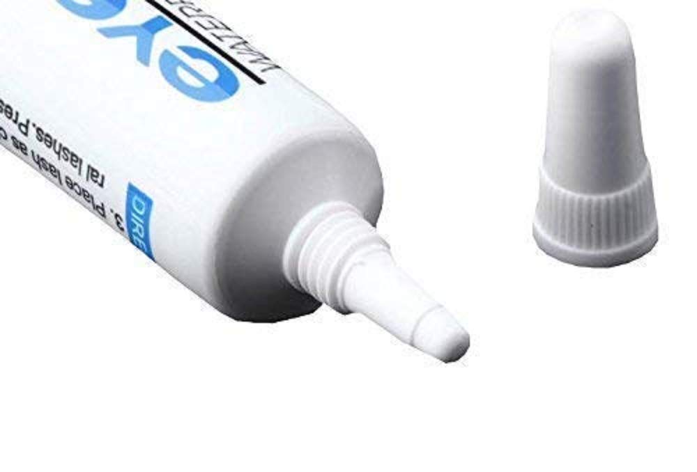 ClubBeauty Clear Tone Waterproof False Eyelash Glue - Long Lasting Adhesive for Eyelash Extensions & Makeup - Perfect for Daily Wear, Special Occasions & Professional Use