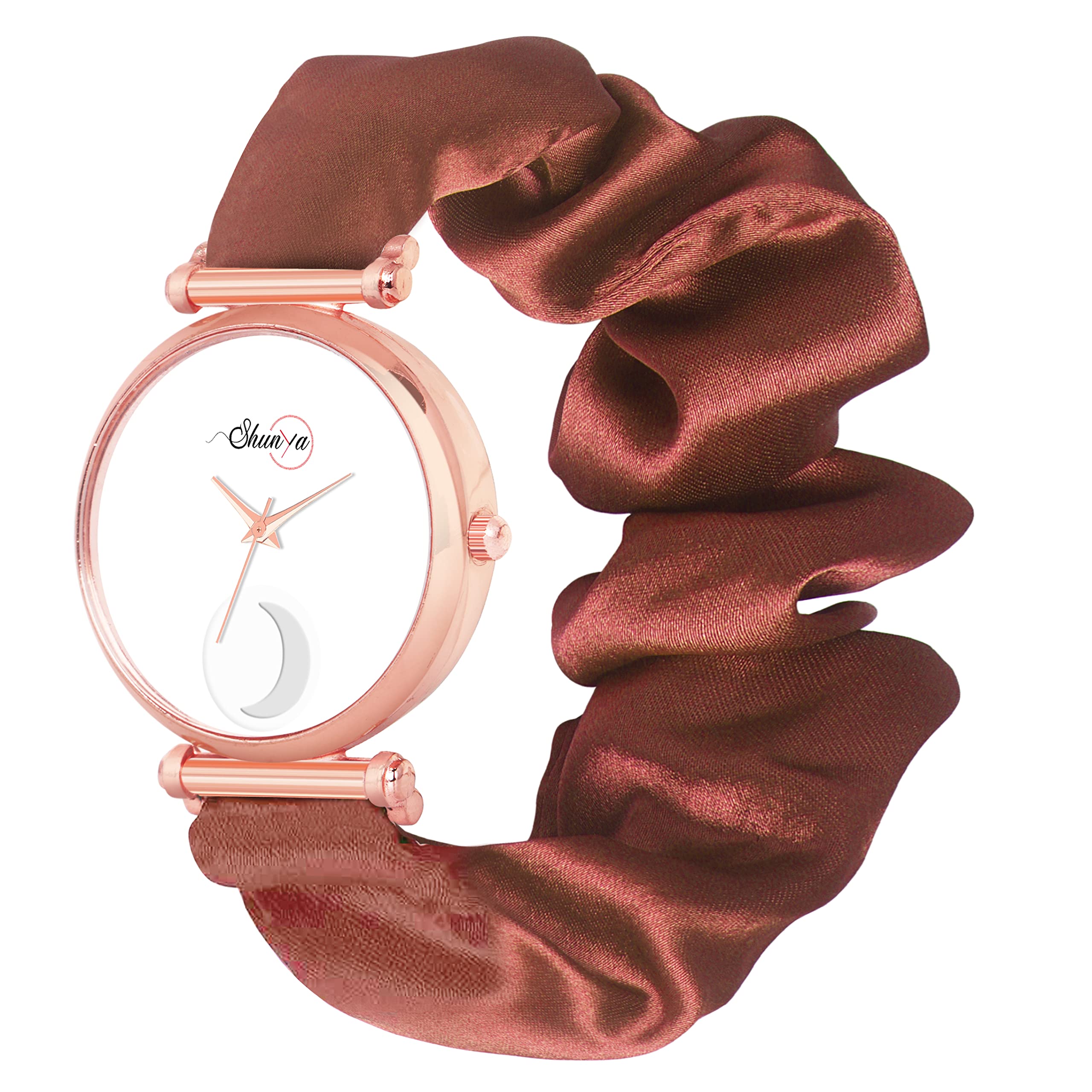 **Classic & Unique Scrunchies Watch for Women & Girls – Soft Fabric Strap, Cute Elastic Scrunchy Bands, Stylish & Comfortable – Perfect for Everyday Wear, Workouts, and Fashion Accessories**