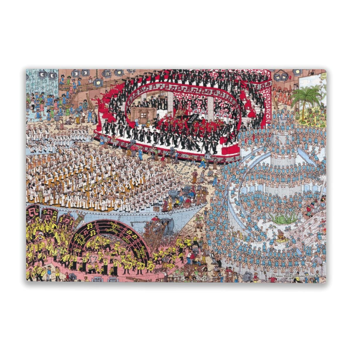Where's Waldo 500-Piece Jigsaw Puzzle for Adults - Challenging Impossible Puzzle Game, Fun Stress Relief & Gift Idea for Puzzle Lovers | Perfect for Family Game Nights, Birthday Presents & Relaxation Activities