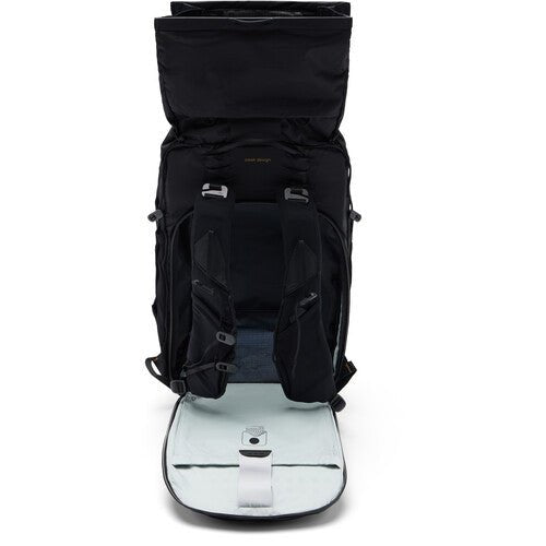 Peak Design 45L Outdoor Backpack - Waterproof Hiking Backpack for Travel & Photography Gear - Durable Black Daypack for Camping, Hiking & Adventure Travel