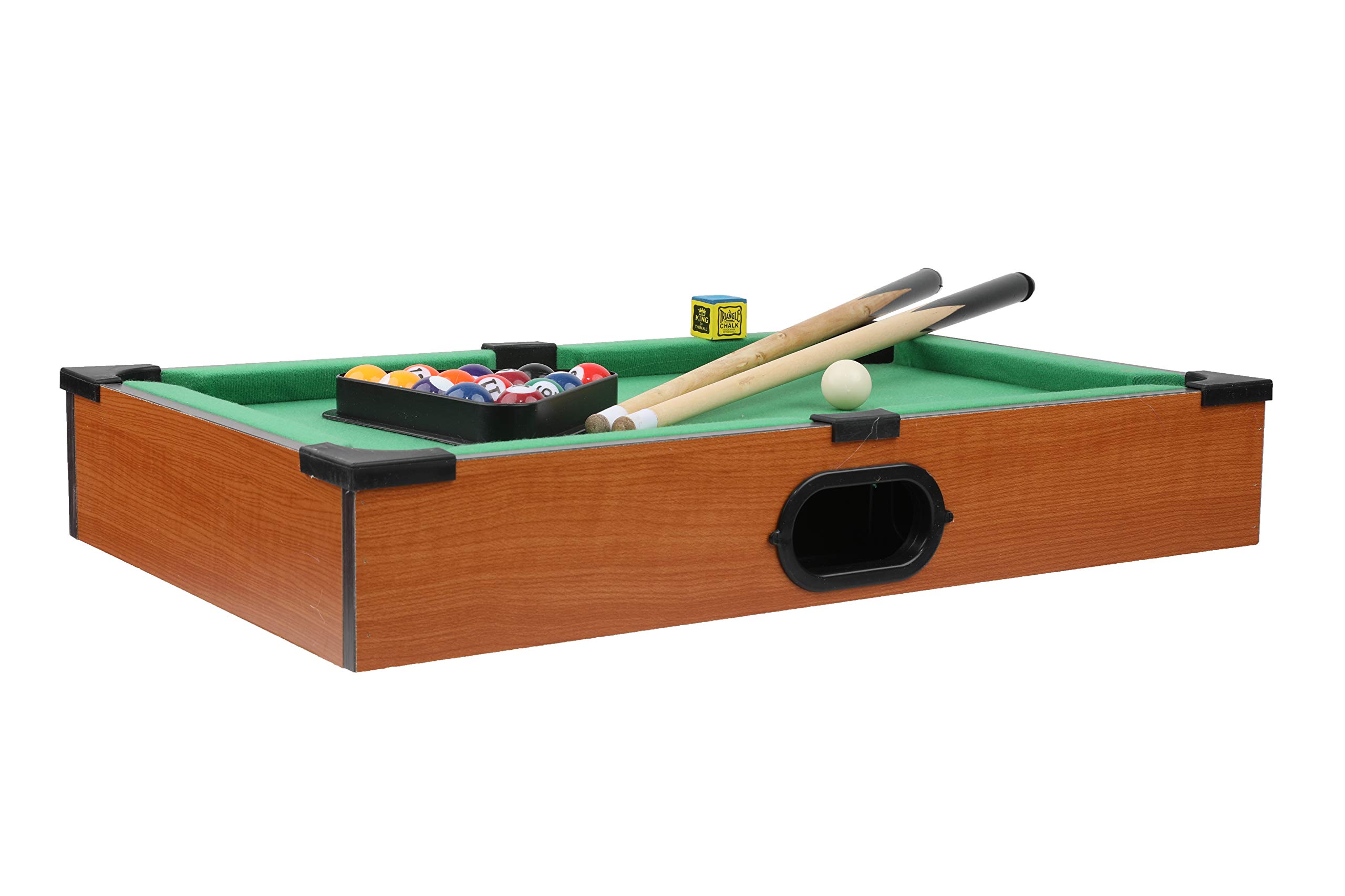 Sakar Cannonball Games Pool Table Set - Premium Billiard Accessories for Home, Game Room & Bar Entertainment