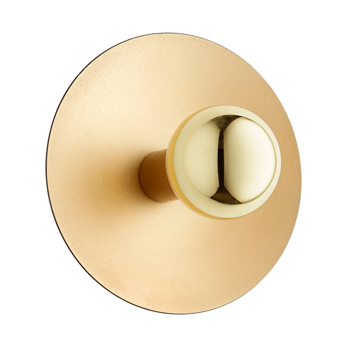 Cyan Design Artemis 10978 Gold Leaf & Noir Iron Wall Mount Light - Vintage Sconce for Bedroom, Hallway & Outdoor Patio Lighting