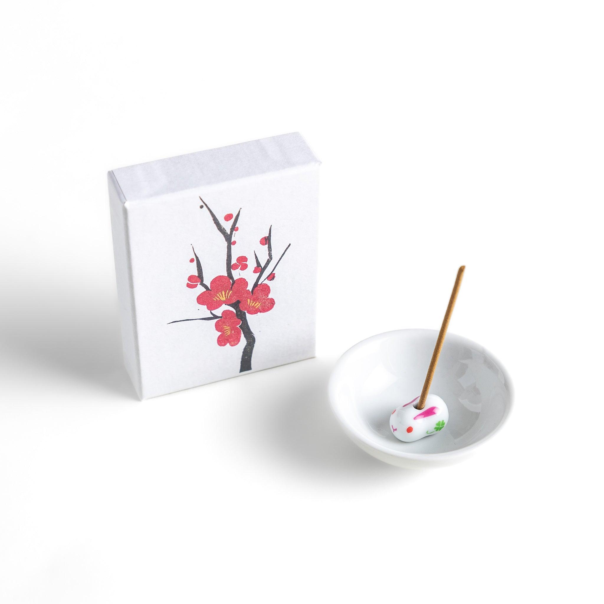 Lavender Plum Blossom Incense Sticks - Natural Aromatherapy for Relaxation, Meditation & Home Fragrance | Perfect for Yoga, Spa & Stress Relief