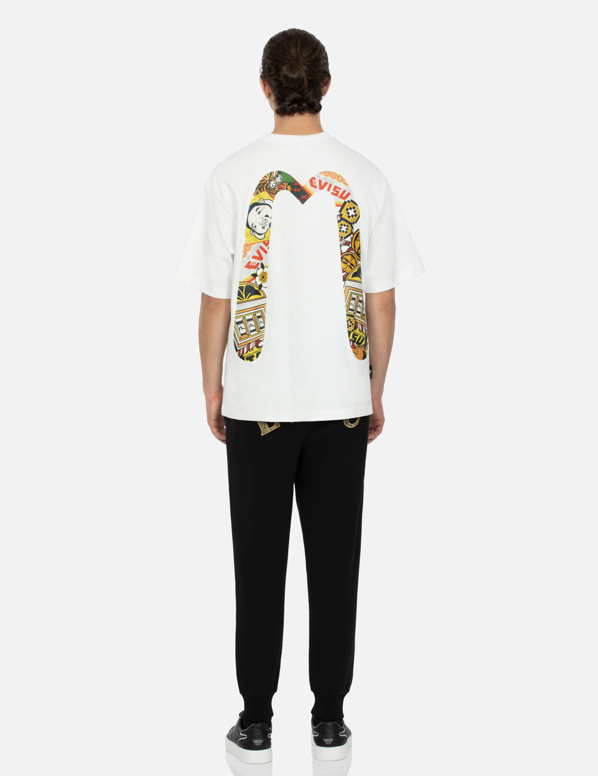 Lucky Slot Machine Daicock Print Relax Fit T-Shirt for Men - Comfortable Casual Gaming & Casino Themed Tee for Parties, Events and Everyday Wear