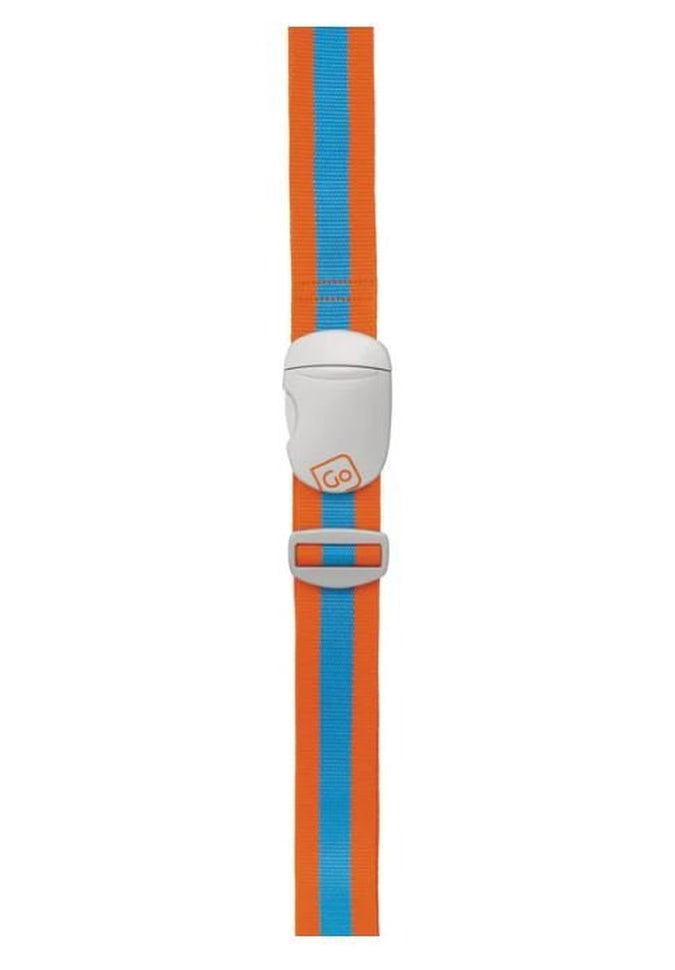 Go Travel Luggage Straps - Adjustable Suitcase Belt for Secure Travel - Perfect for Airports, Train Trips & Vacation Packing