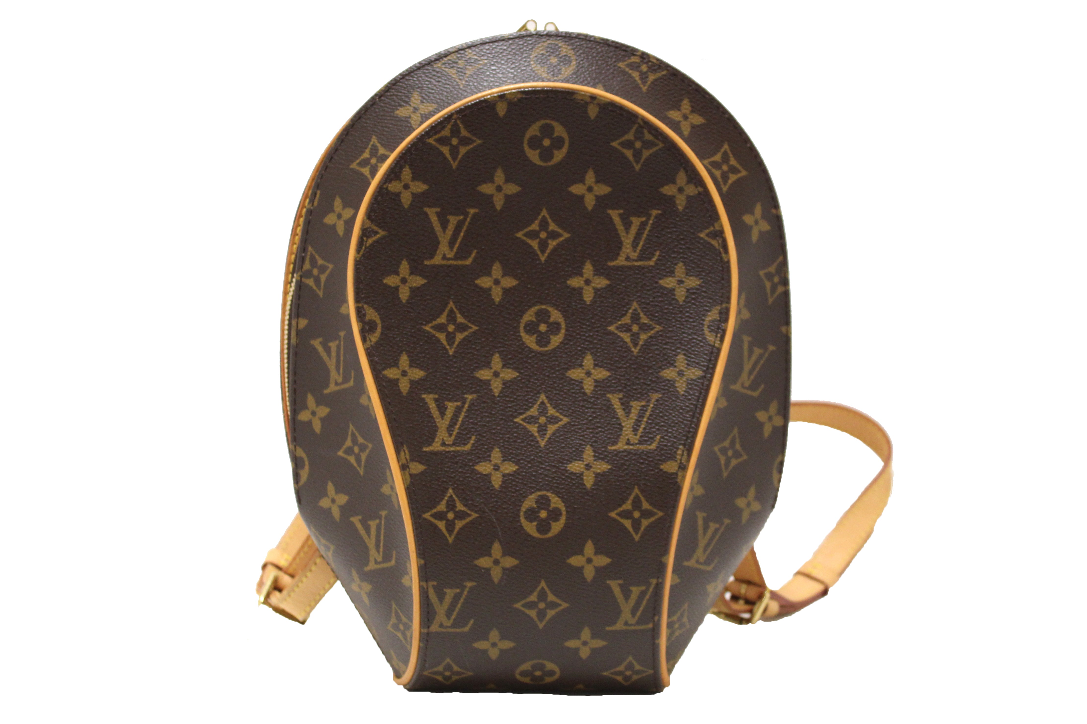 Authentic Louis Vuitton Monogram Canvas Ellipse Backpack - Luxury Designer Daypack for Women, Travel & Work - Stylish & Durable Everyday Use