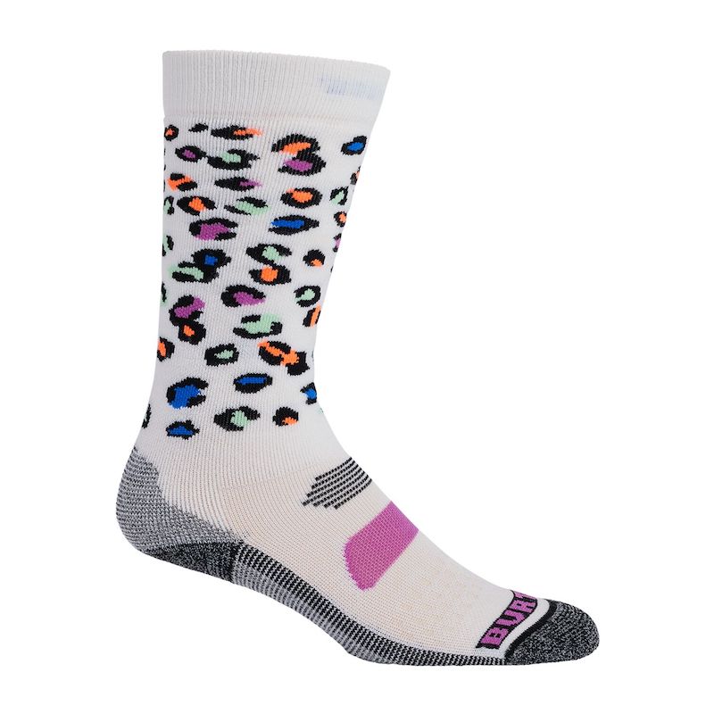 Burton Kids Performance Mid Weight Socks - Warm & Comfortable Hiking Socks for Boys & Girls - Perfect for Outdoor Adventures, Skiing & Winter Sports