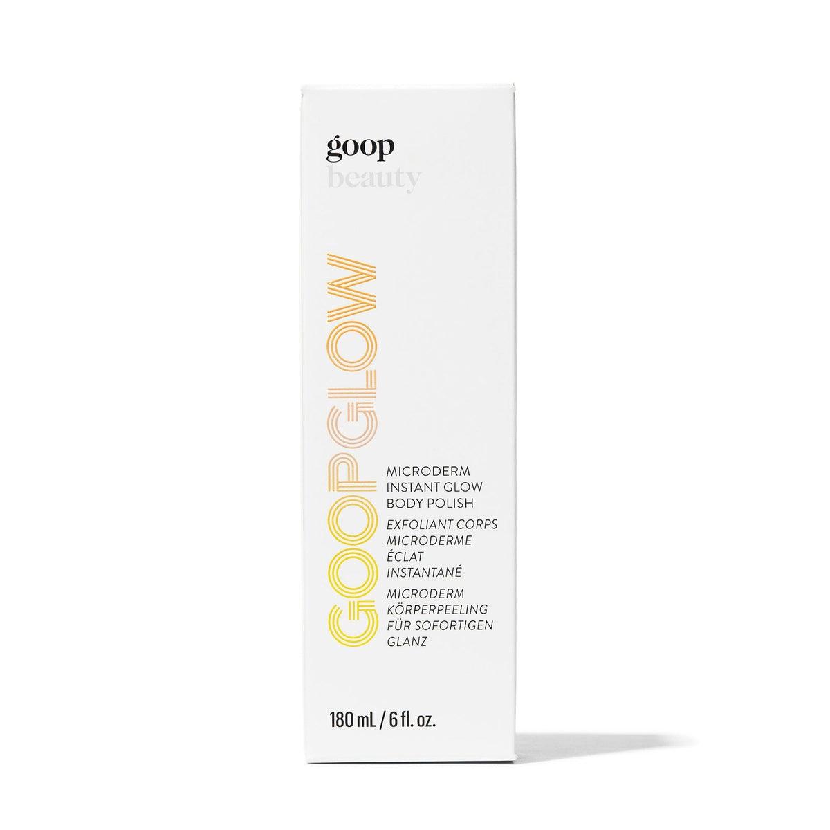GOOPGLOW Microdermabrasion Body Scrub - Exfoliating & Brightening Body Polish for Smooth, Glowing Skin | Perfect for Pre-Party Prep & Post-Workout Refresh
