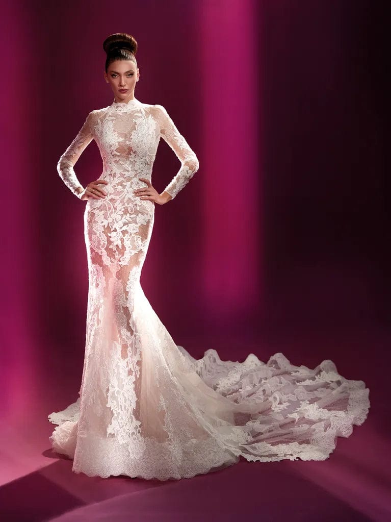 Atelier Pronovias Esmee Wedding Dress - Size 12 | Elegant Bridal Gown for Church Ceremony & Formal Reception