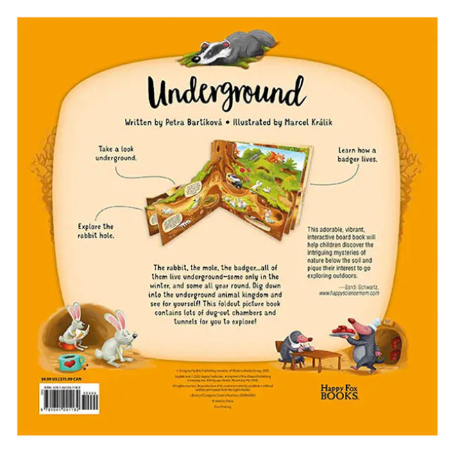 Discovering the Secret World of Nature Underground - Hardcover Science Book for Kids | Explore Soil Ecosystems, Worms & Roots | Perfect for Homeschooling & Nature Education