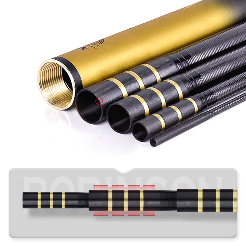 Super Light Carbon Fiber Fishing Rod - 28 Tone High Strength for Wild Fishing - Perfect for Bass, Trout, and Saltwater Angling Adventures