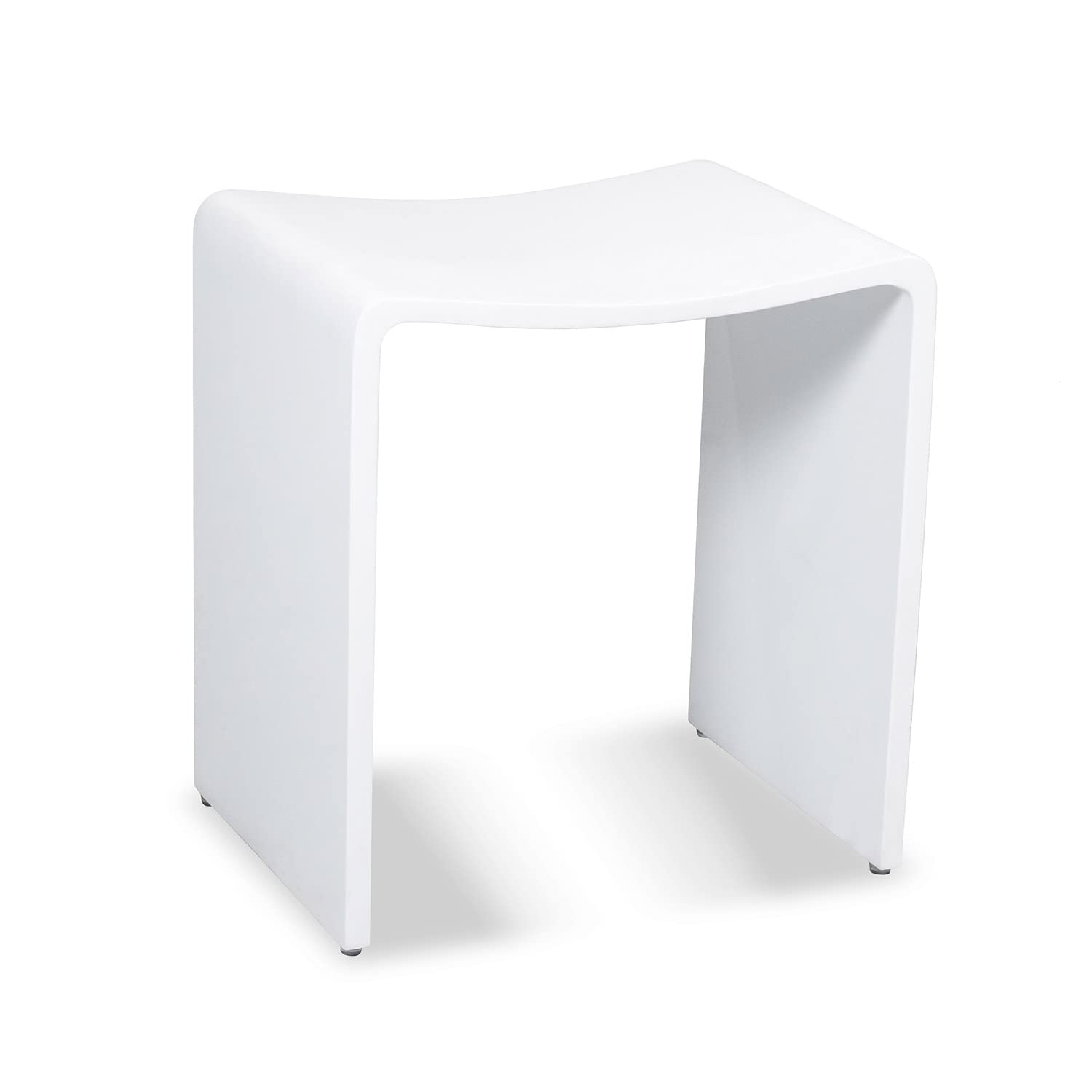Refine RM2 Waterproof Shower Chair with Non-Slip Seat - 300 lbs Weight Capacity, FSA/HSA Eligible Medical Bath Stool (17
