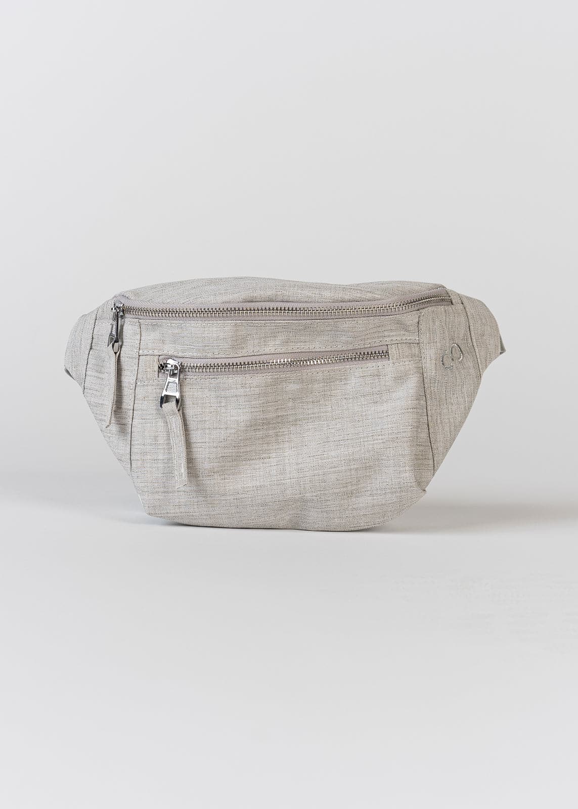 Stylish Grey Crossbody Belt Bag for Women & Men - Fashionable Waist Pack Fanny Pack for Travel, Running, Hiking & Everyday Use
