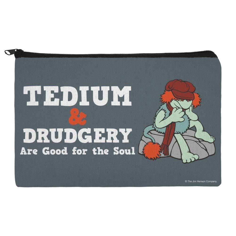 Fraggle Rock Makeup Bag - Cute Cosmetic Organizer Pouch for Travel & Daily Use | Boober Themed Accessory | Perfect for Makeup Brushes, Lipsticks & Beauty Essentials
