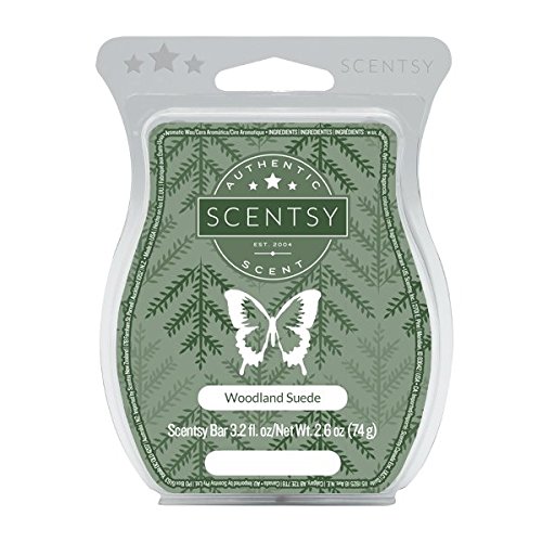 Woodland Suede Scentsy Wax Bar - Warm & Cozy Home Fragrance for Fall & Winter - Perfect for Living Rooms, Bedrooms & Gifts