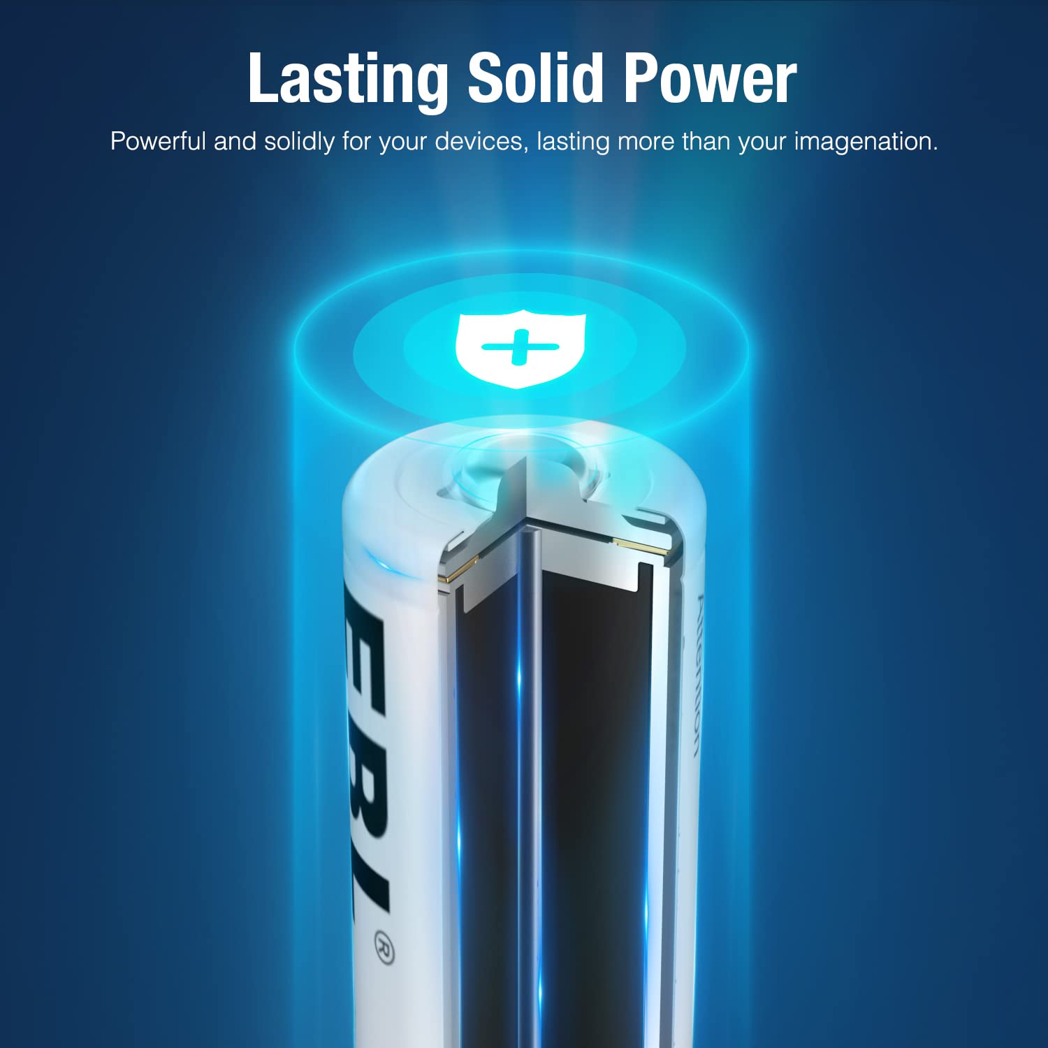 EBL 28 Pack AAA Rechargeable NiMH Batteries 1100mAh - High Capacity Reusable Batteries for Cameras, Toys, Flashlights & More | Mid Year Sale