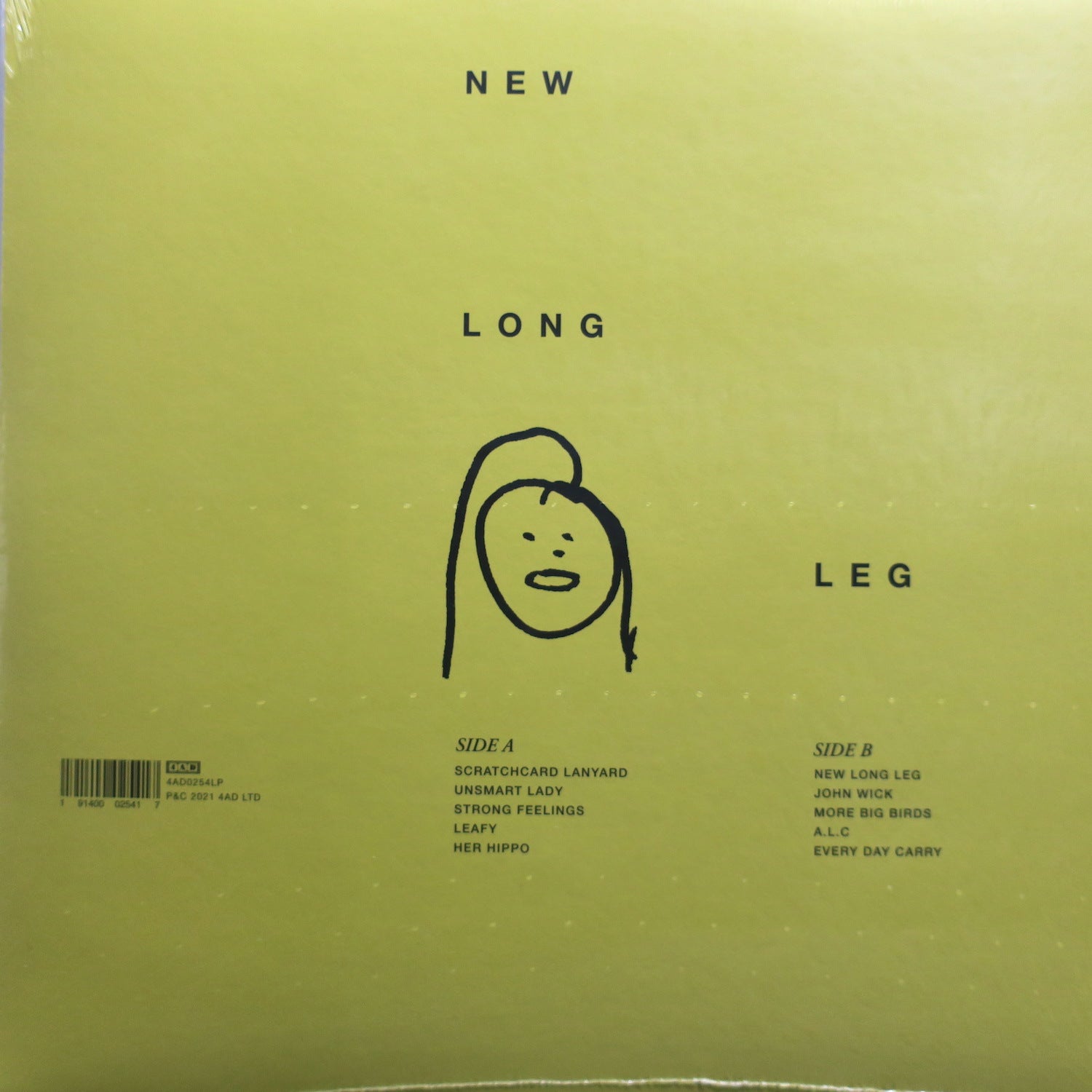 DRY CLEANING 'New Long Leg' Vinyl LP Record - 2021 Alternative Rock Album | Perfect for Vinyl Collectors & Indie Music Lovers