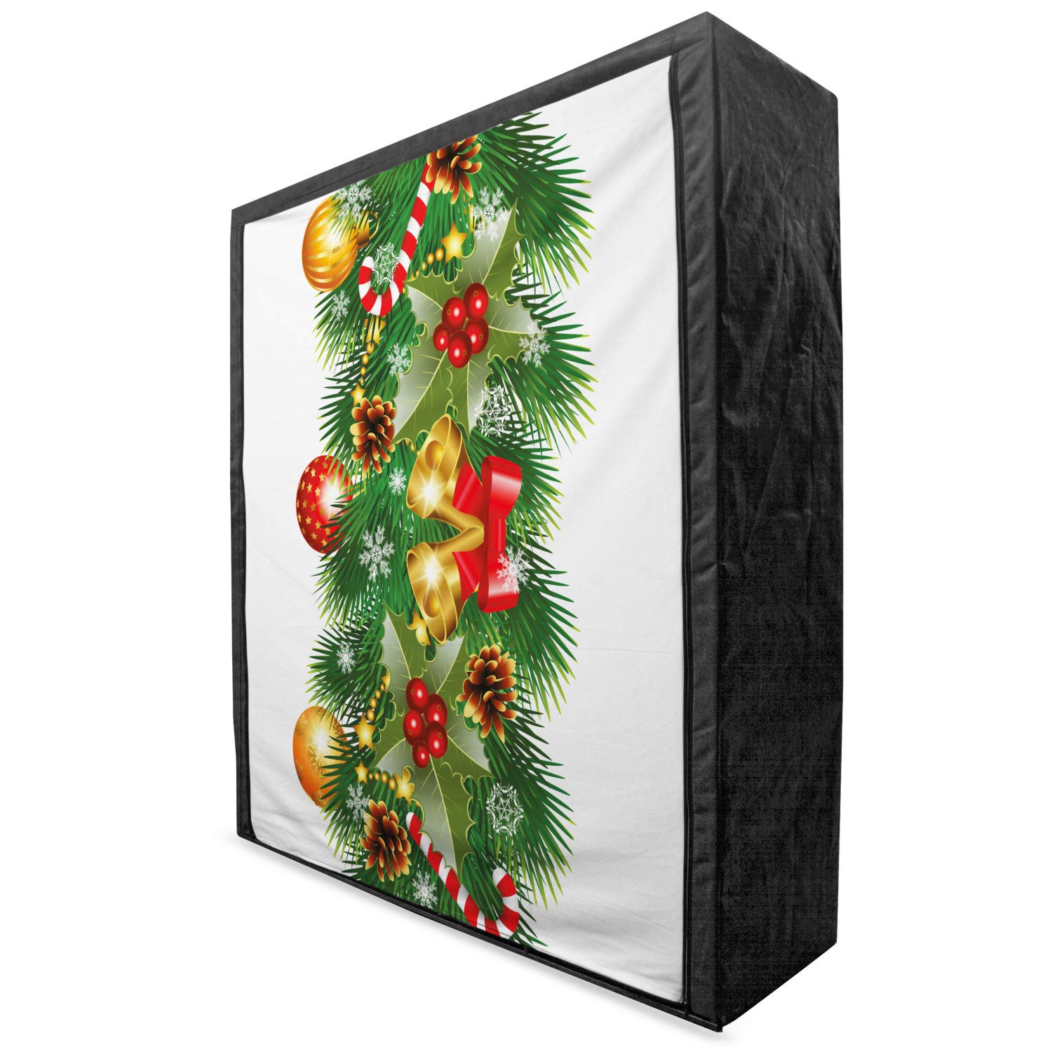 Ambesonne Christmas Portable Fabric Wardrobe - 59