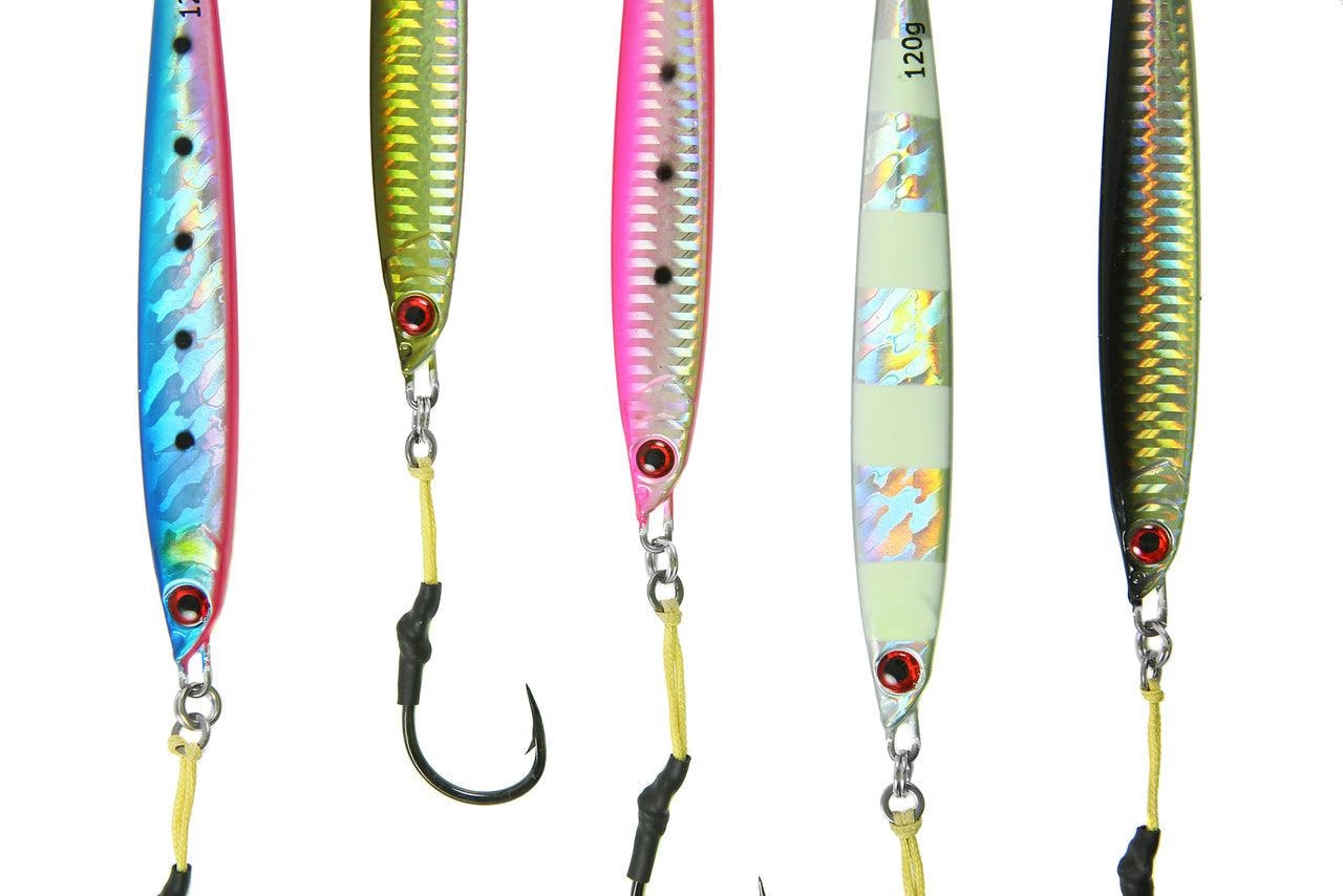 Jigging World Tuna Candy Jigs - Premium Saltwater Fishing Lures for Tuna, Mahi Mahi & More - Perfect for Offshore & Deep Sea Fishing Adventures