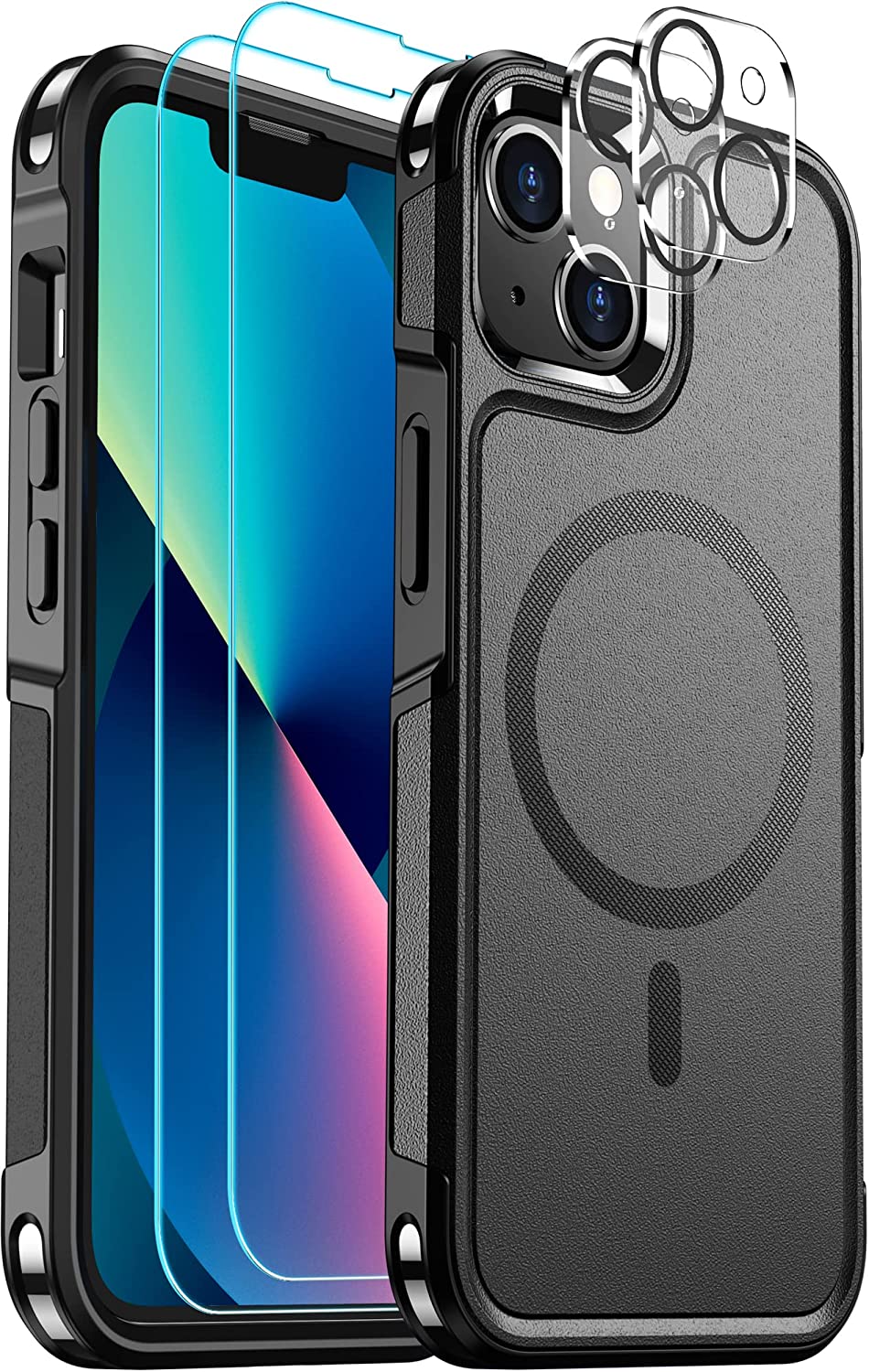 iPhone 13 Heavy Duty Shockproof Case - Rugged Full Body Protection Cover for Outdoor, Work & Extreme Sports | Waterproof & Drop Proof