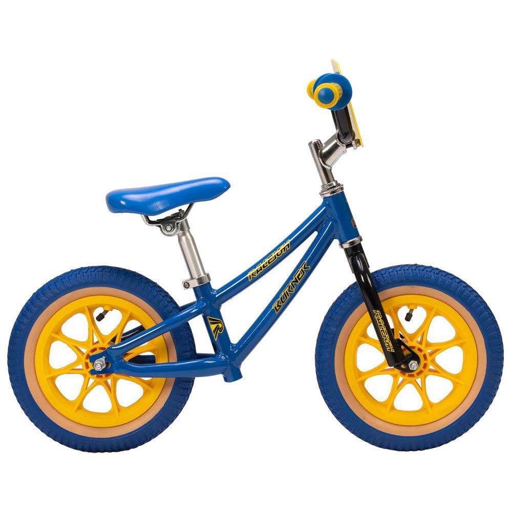 Raleigh Mini Burner Balance Bike for Kids - Lightweight Aluminum Frame, Adjustable Seat, One Size Fits Ages 2-5 Years - Perfect for Toddler Learning, Backyard Riding & Outdoor Adventures