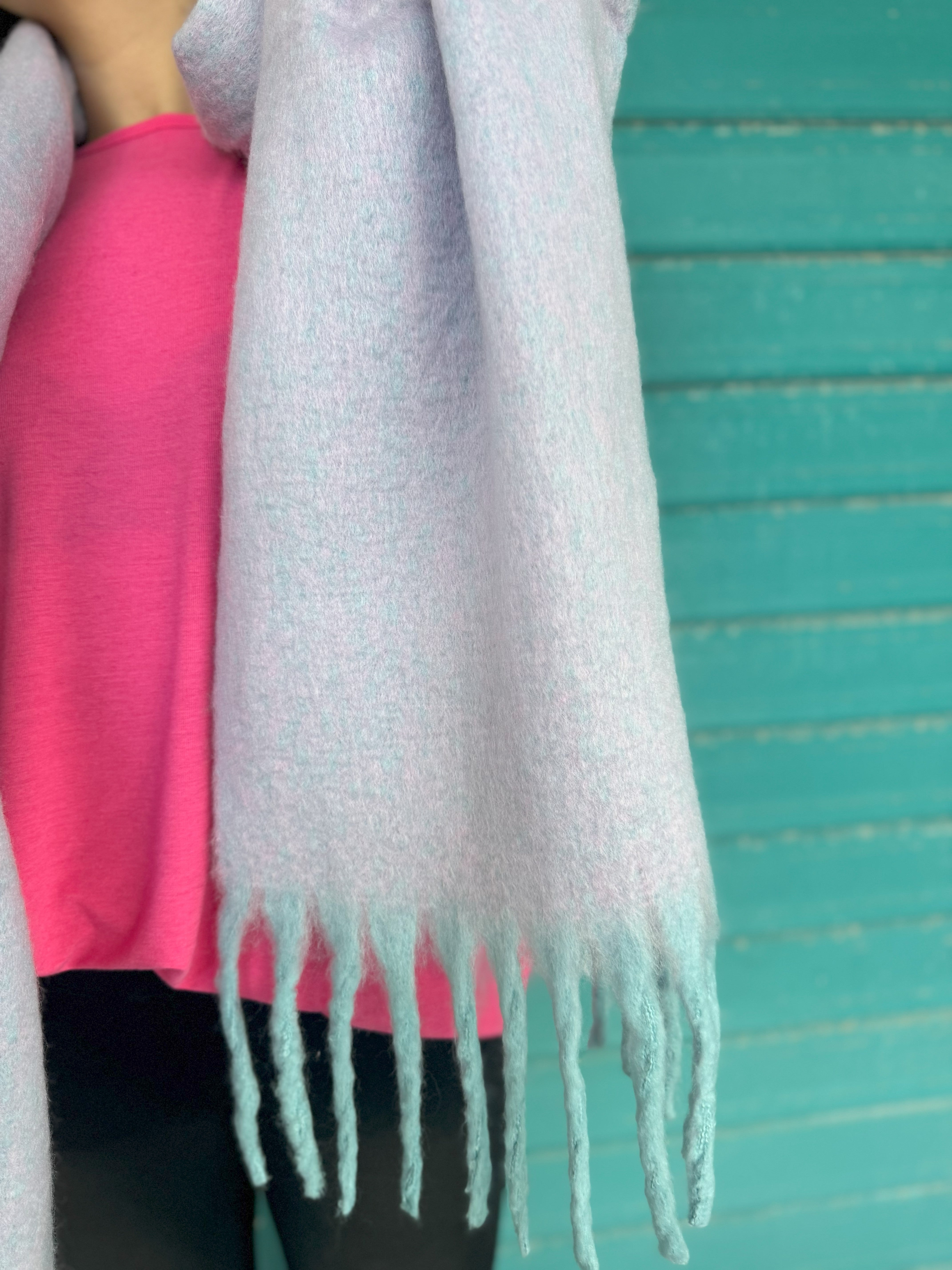 Stylish Katy Scarf in Lilac - Soft & Lightweight Women's Fashion Accessory for Fall, Winter & Spring Outfits