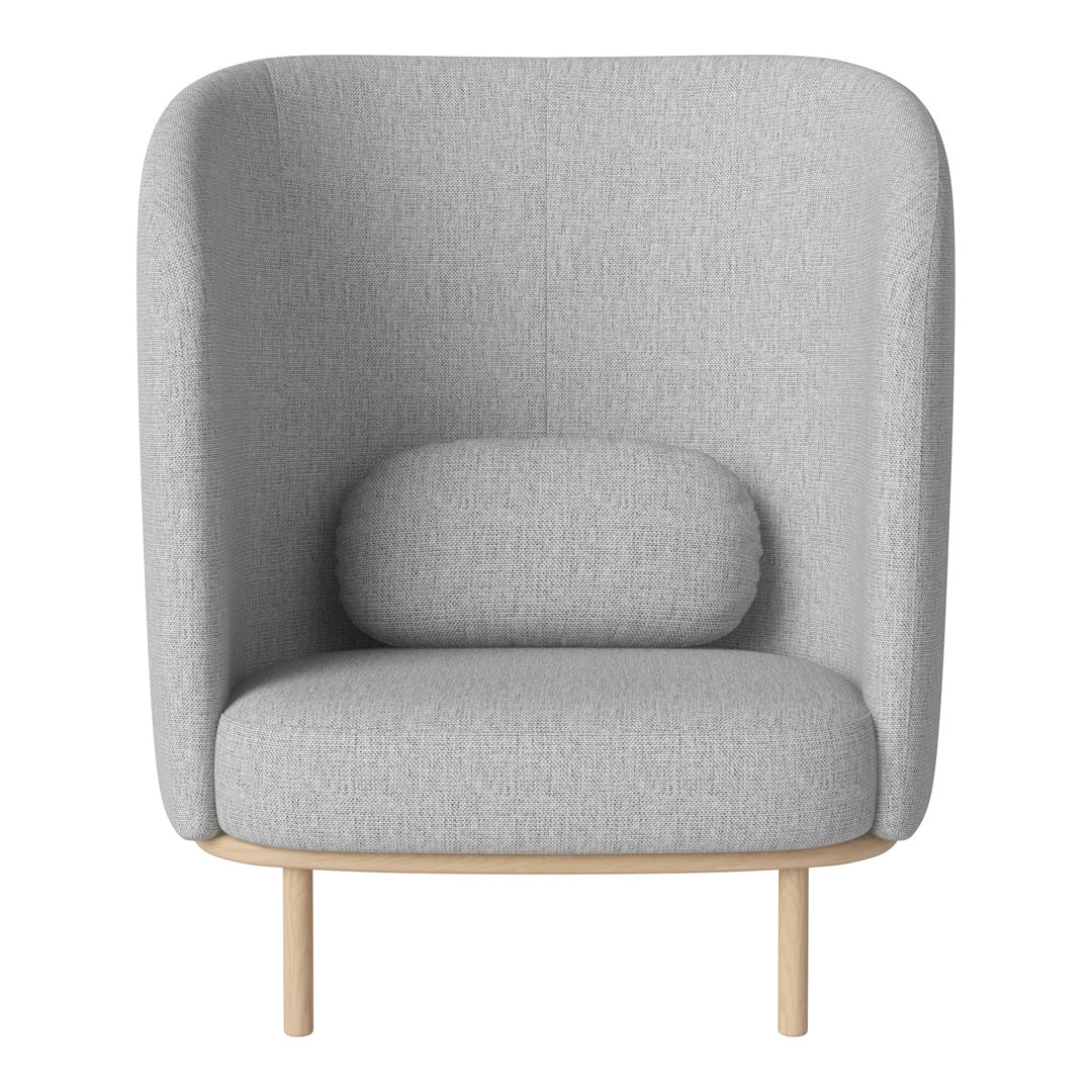 Fuuga Modern Nesting Armchair Set of 2 - Space Saving Stackable Lounge Chairs for Small Living Room, Bedroom or Office - Comfortable Accent Seating for Home Decor